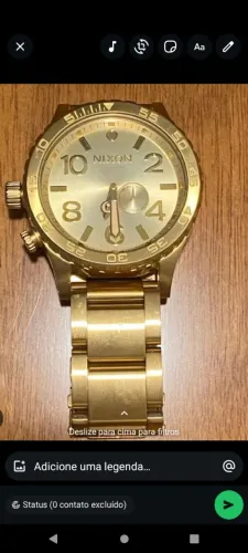 Vendo relógio original da marca nixon aceito propostas