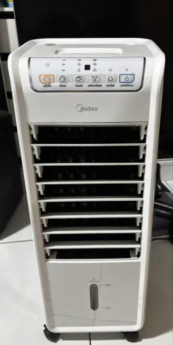 Climatizador de Ar Frio, 60W, 4,5L, Midea Branco 127V, AKAF1, 7L
