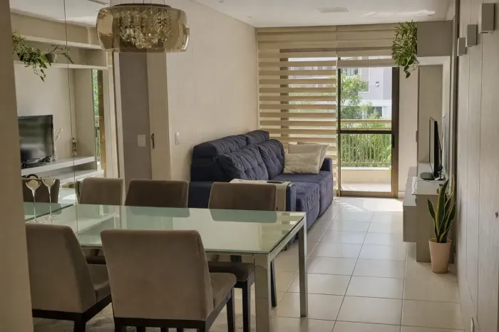 Apartamento para venda possui 70 metros quadrados com 2 quartos