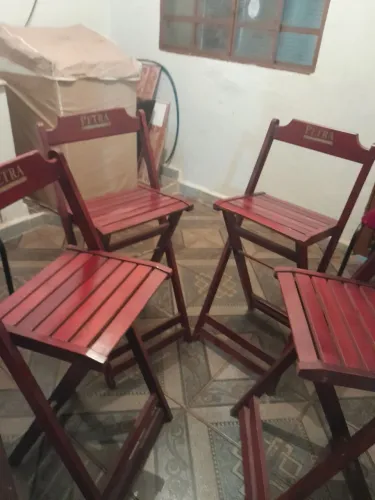 Cadeira banquetes de madeira