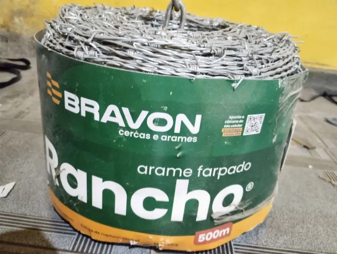 Arame Farpado 500 metros Novo