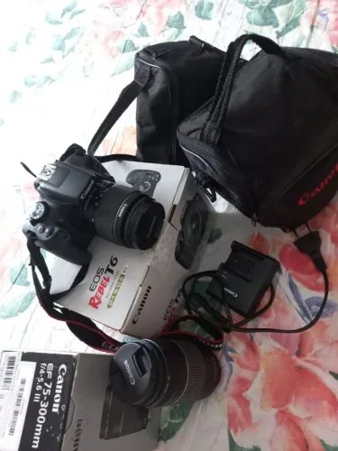 Camera profissional Canon T6