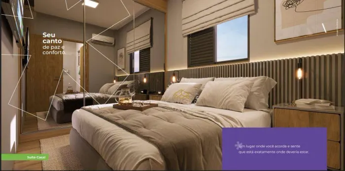 Apartamento com 2 dormitórios à venda, 43 m² por R$ 415.000,00 - Parque Rural Fazenda Sant
