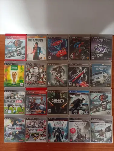 LOTE JOGOS PLAY 3 PS3 JOGOS TOPS BARATO