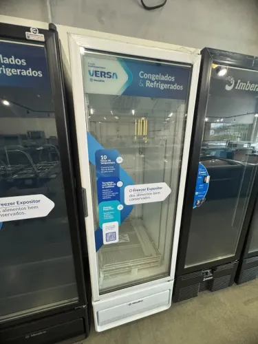 FREEZER EXPOSITOR MULTITEMPERATURA 581 LITROS BRANCO NOVA