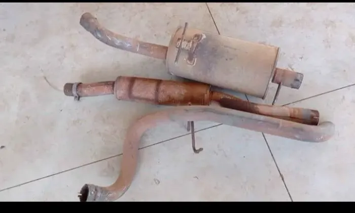 Escapamento F 250 6cc completo (-coletor) original ford