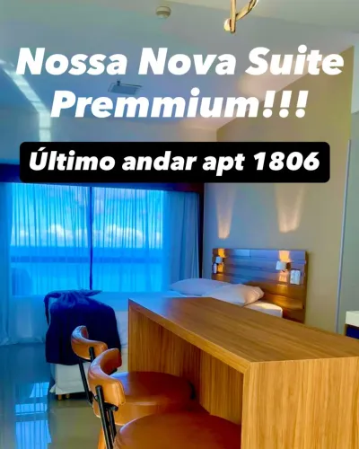 Suite Deluxe PREMMIUM Hotel Mercure último andar vista Mar