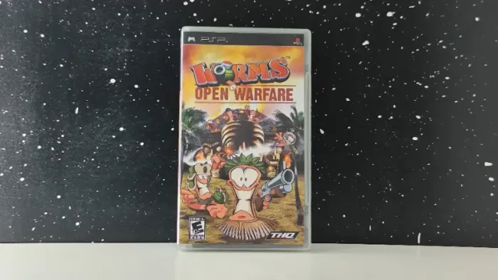 jogo worms open warfare de psp