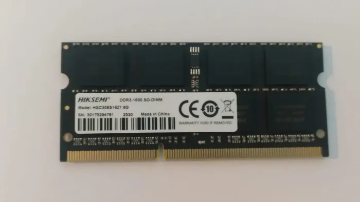 Memória RAM DDR3 para notebook