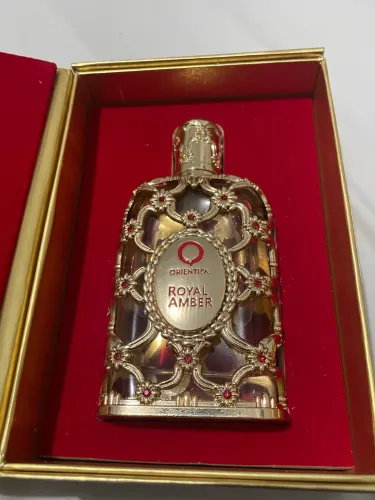 Perfume Royal Amber Luxury Orientica Feminino Eau De Parfum 80ml