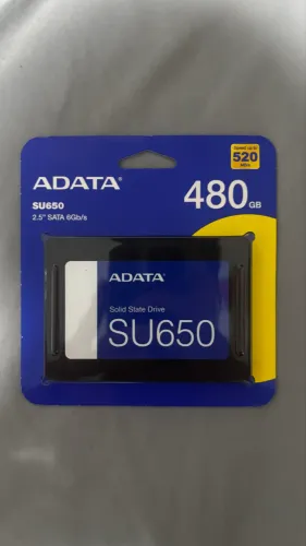 SSD SATA NOVO LACRADO 480GB Adata