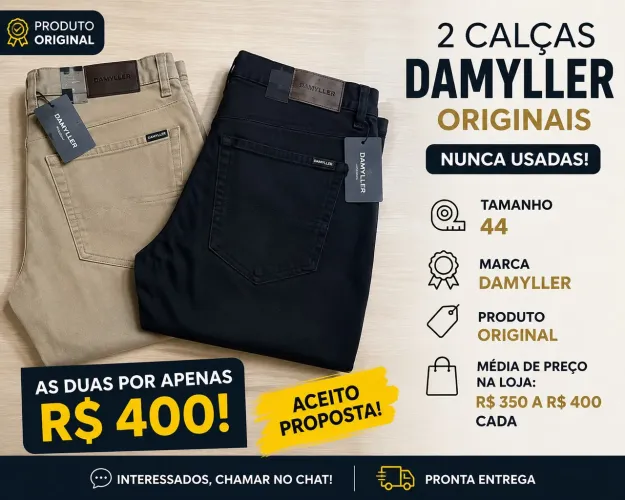 Calça a venda Damyller!