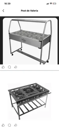 Vende- se fogão industrial para restaurante