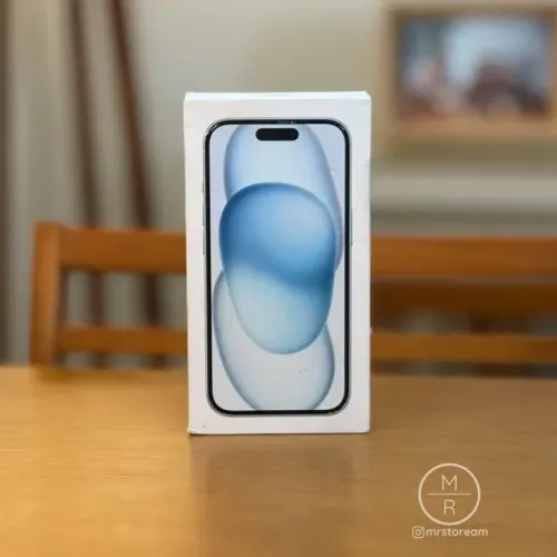 iPhone 15 128 GB Azul / Chip físico / Garantia / Até 18x no cartão