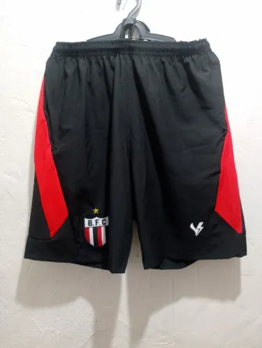 Bermuda GG Anos 90 Botafogo Futebol Clube Masculino Preto, Branco e Vermelho Volt