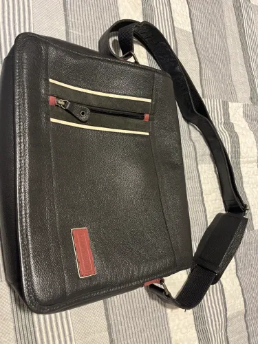Bolsa transversal Bagaggio couro