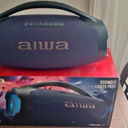 Vendo bombox aiwa Plus nova Valor 1200