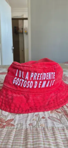 Bucket hat (chapéu de pescador) Lula presidente PT