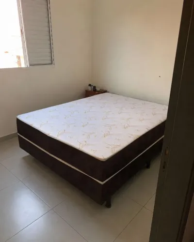 Cama box casal conjugada