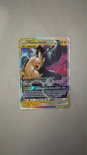 Pikachu e Zekrom Gx