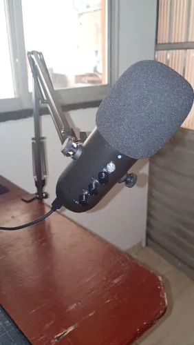 Microfone Houmuren Profissional + Braço articulado