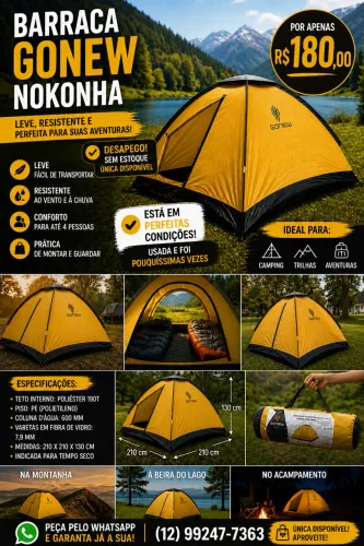 Barraca de camping