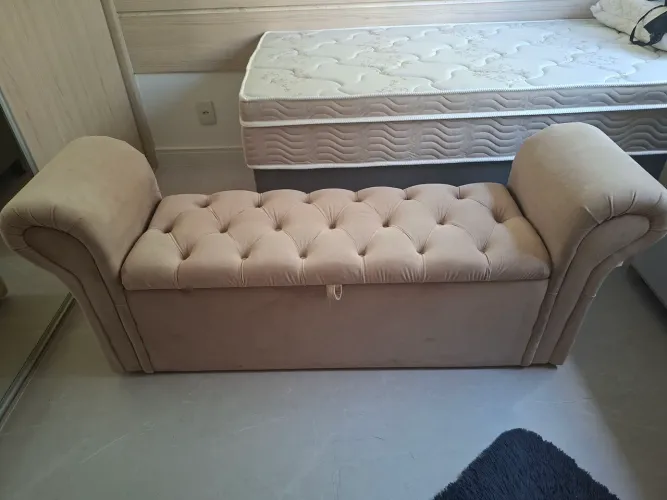 Recamier com Baú 
