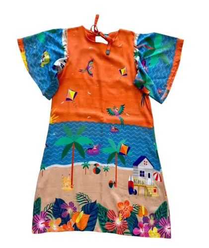 Vestido Infantil Estampado