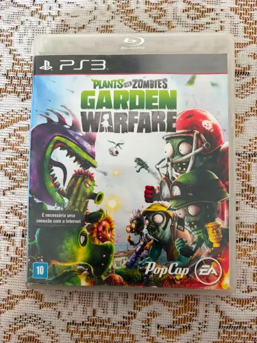 Jogo Playstation 3 Usado - Plants vs Zombies Garden Warfare