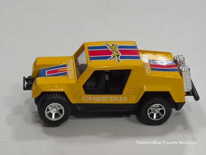Miniatura Carrinho Xavante Cheetah Brinquedos Rei - Anos 70 13cm