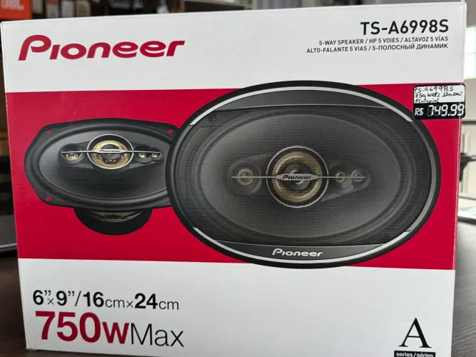 Alto falante pioneer novo e original ts-a6998s pentaxial na promoção