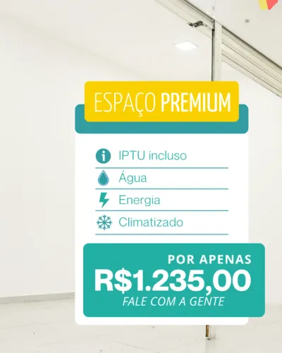 Box disponível para aluguel no Shopping Encontro, localizado no centro de Aracaju.