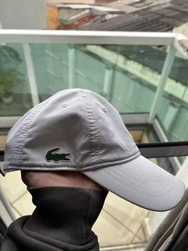 Boné Lacoste Sport Branco Original