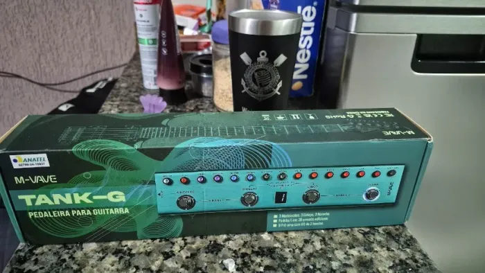 Pedaleira tank G Novissíma + Bandoleira