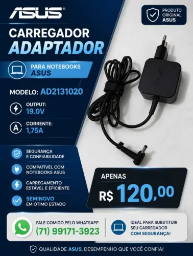 Adaptador Carregador Asus