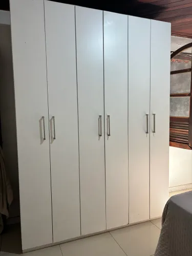 Guarda roupa mdf branco