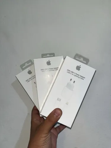 CARREGADOR IPHONE (CABO + FONTE)