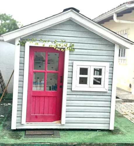 Casinha Infantil Estilo Americano em Steel Frame