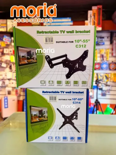 Suporte para Tv Articulado 55 polegadas ou 60 polegadas