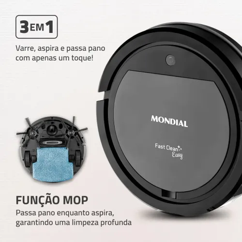 Aspirador robô mondial