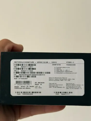 Motorola Signature 512GB/24 Novo