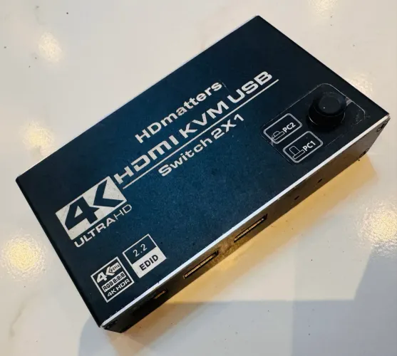 Vendo Switch KVM HDMI USB 2x1 HDmatters