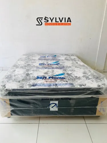 CAMA BOX DE CASAL 12 CM