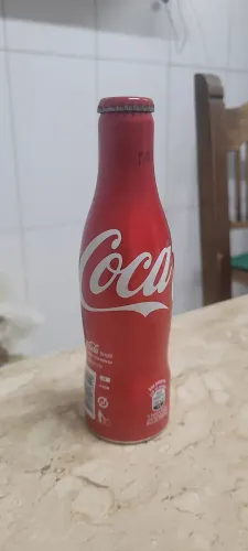 Garrafa Alumínio Coca Cola (decorativa)