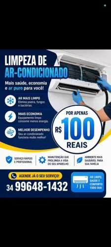 Limpeza de ar condicionado