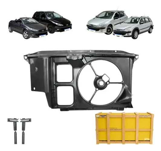 Quadro Radiador Peugeot 206 1999 2000 01 02 03 04 05 A 2010