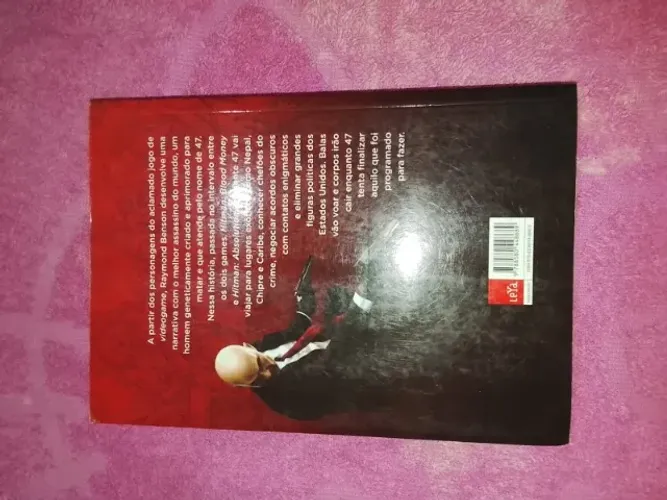 livro hitman:a condenação de raymond benson