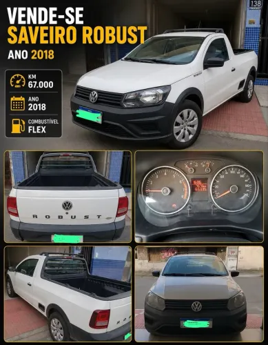 Volkswagen Saveiro Robust 1.6 Total Flex 8V 2018