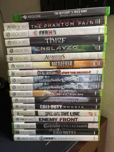 Lote jogos Xbox com raridades - ótimos preços