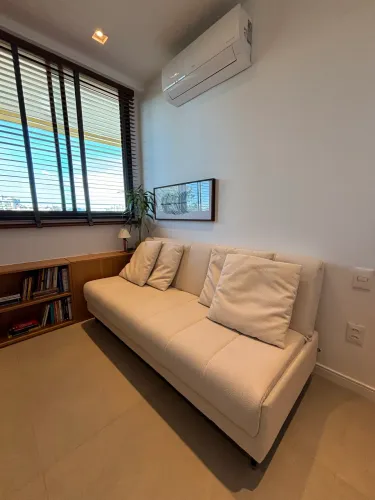 Sofá-cama Gracia branco/off-white (Menu Casa)